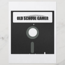 Old School Gamer Flyers