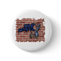 old school graffiti  design buttons