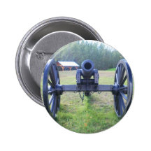old school gun pinback button