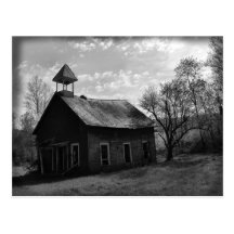 Old School House Postcard
