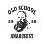 Old School -- Pierre-Joseph Proudhon stickers