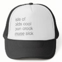 old school punk hat