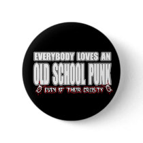 OLD SCHOOL PUNK ROCK PINBACK BUTTONS