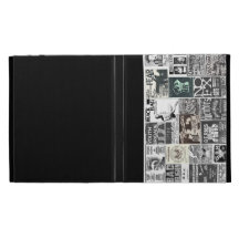 Old School Punk Rock case Folio for iPad iPad Folio Case