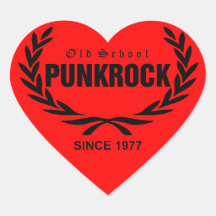 Old School Punkrock Aufkleber
