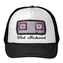 Old School Radio Retro Vintage Mesh Hats