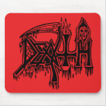 Old school red logo mousepad