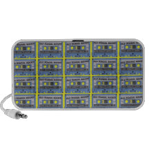 Old School Rocks Cassettes Travel Speakers