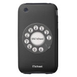 Old School Rotary iPhone Case iPhone 3 Tough Covers