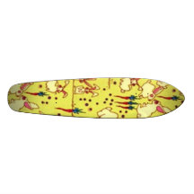 Old School "Spring Time" Skateboard Deck