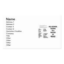 Old-School Texting Is A Matter Of Morse Business Card Templates