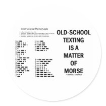 Old-School Texting Is A Matter Of Morse