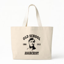 Old School -- Voltairine de Cleyre Canvas Bags