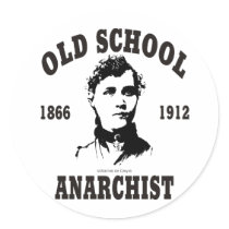 Old School -- Voltairine de Cleyre Sticker
