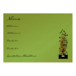 Old School with  Boom Box -Distressed Grunged Font Business Card