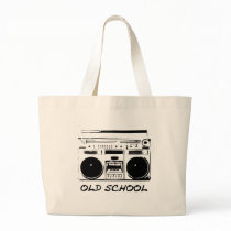 Old-School-zazzle Leinentasche