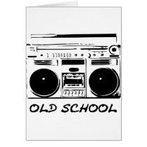 Old-School-zazzle Karten
