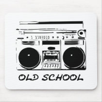 Old-School-zazzle Mousepads