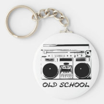 Old-School-zazzle Porte-clé