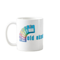 Old Skool Floppy Discs Coffee Mugs