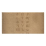 old slavonic church alphabet photo cards