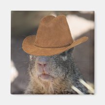 "Old Squrly" Magnet