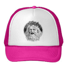 Old St. Nick Retro Christmas Trucker Hat