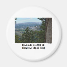 Old Stage Road Refrigerator Magnet