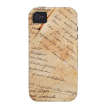 Old Stained Family Recipes Vibe iPhone 4 Covers