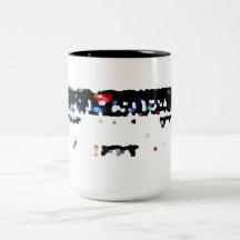 Old stereo coffee mugs
