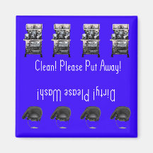 Old Stove Dishwasher magnet