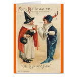 Old Style & New Halloween Wishes Cards