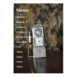 Old telephone miniature business card templates