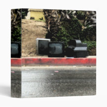 Old Televisions 3 Ring Binders
