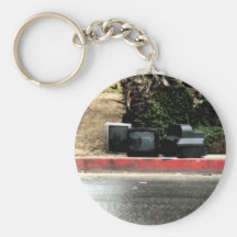 Old Televisions Key Chains