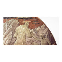 Old Testament Frescoes On Genesis In The Cloister Photo Card