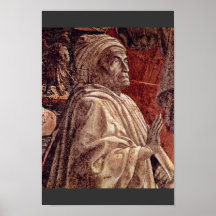 Old Testament Frescoes On Genesis In The Cloister Print