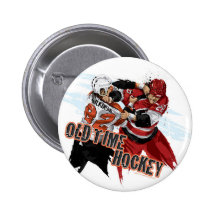 Old Time Hockey Button