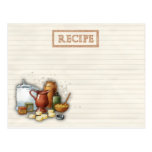 old time recipes post cards