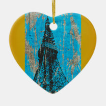 OLD TOWER. CHRISTMAS ORNAMENTS