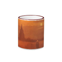 Old Tower in the Fields, van Gogh, Vintage Art Mugs