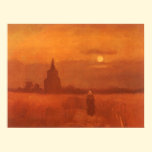 Old Tower in the Fields, van Gogh, Vintage Art posters