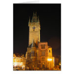 Old Town Hall Prague Greeting Card