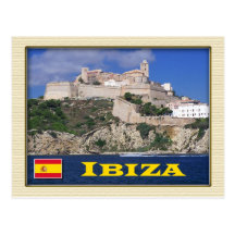 Old Town of Ibiza, Balearic Islands, Spain Post Cards