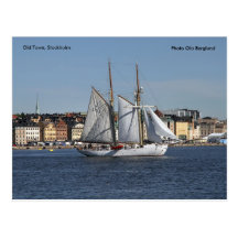 Old Town, Stockholm, Photo Ola ... Postcard