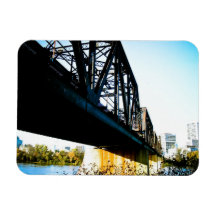 Old train Bridge 01 Premium Flexi Magnet