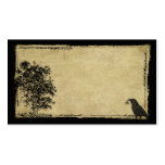 Old Tree, Crow & Star- Prim Biz Cards Business Cards