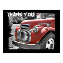 Old Truck Post Cards