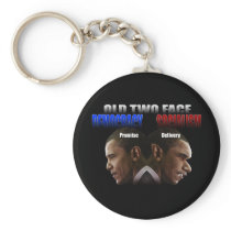 Old Two Face Key Chain