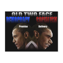 Old Two Face Post Cards